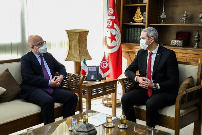 Le ministre du Tourisme et l'ambassadeur d'Italie en Tunisie