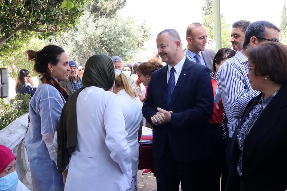 Le ministre de la Santé, aux journées portes ouvertes de dépistage de l’hypertension artérielle.