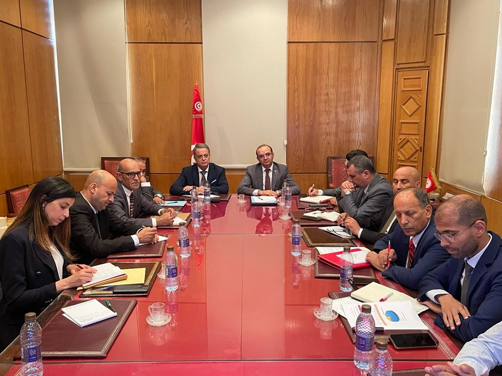 Farrouk Bouaskar et chefs de missions diplomatiques et consulaires