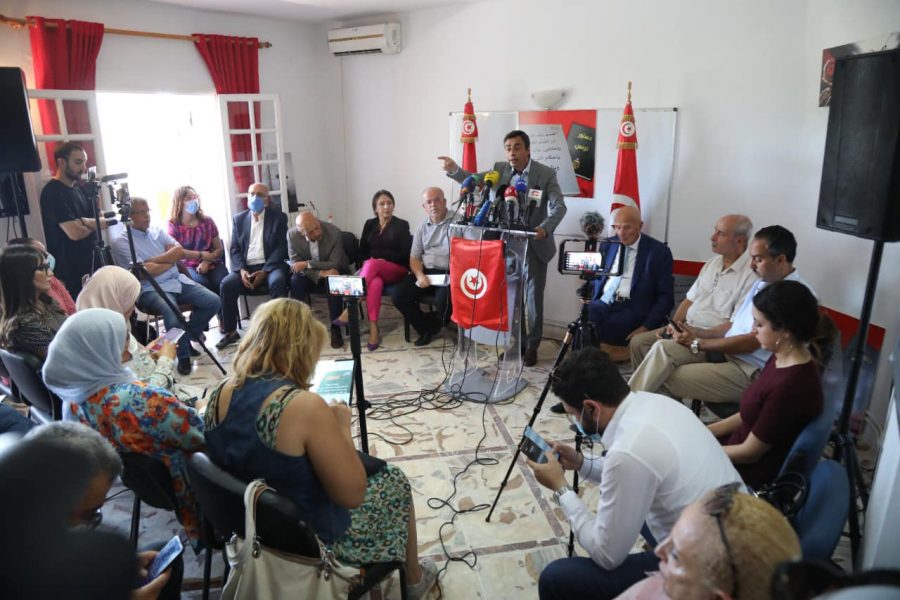 Tunisie : Le Front de salut national affirme « l’échec cinglant de Kaïs Saïed à faire plébisciter son projet putschiste »